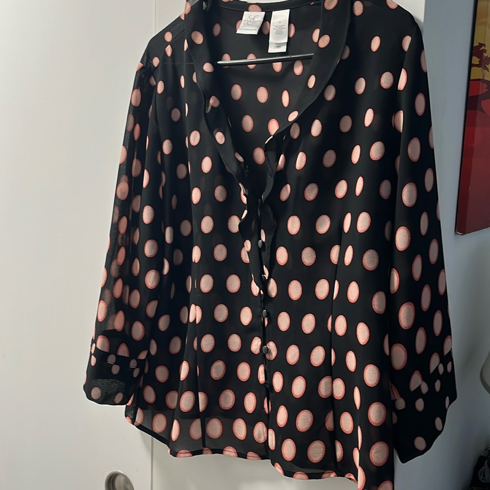 Emma James ladies floural top, size 16